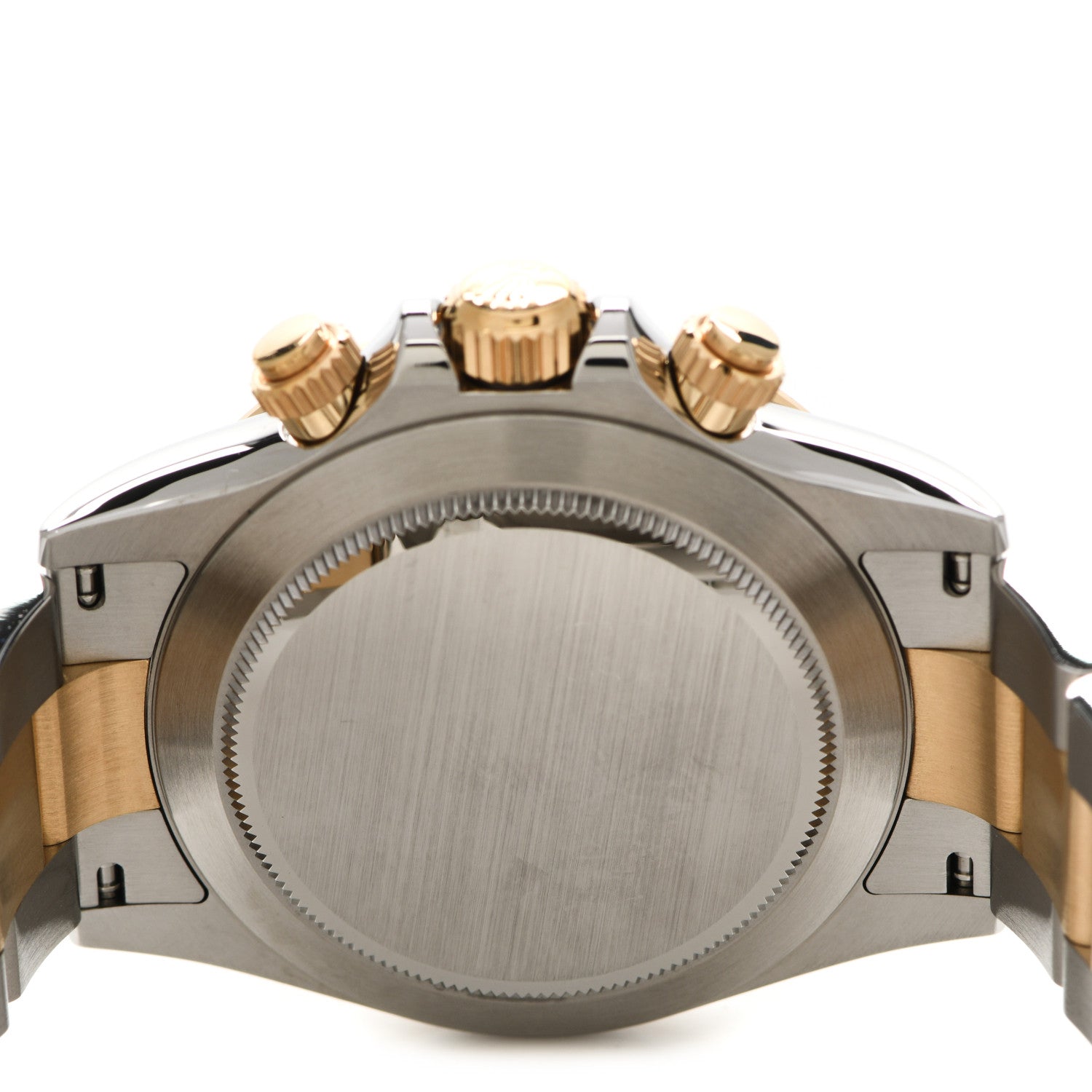 Rolex Stainless Steel 18K Yellow Gold 40mm Oyster Perpetual Cosmograph Daytona Watch Black 116503 4 of 5