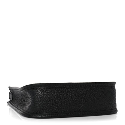 Hermes Taurillon Clemence Evelyne TPM Black 4 of 13