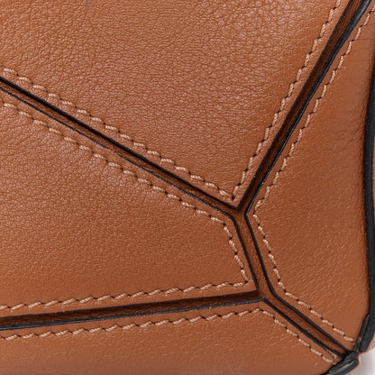 Loewe Calfskin Mini Puzzle Bag Tan 9 of 11