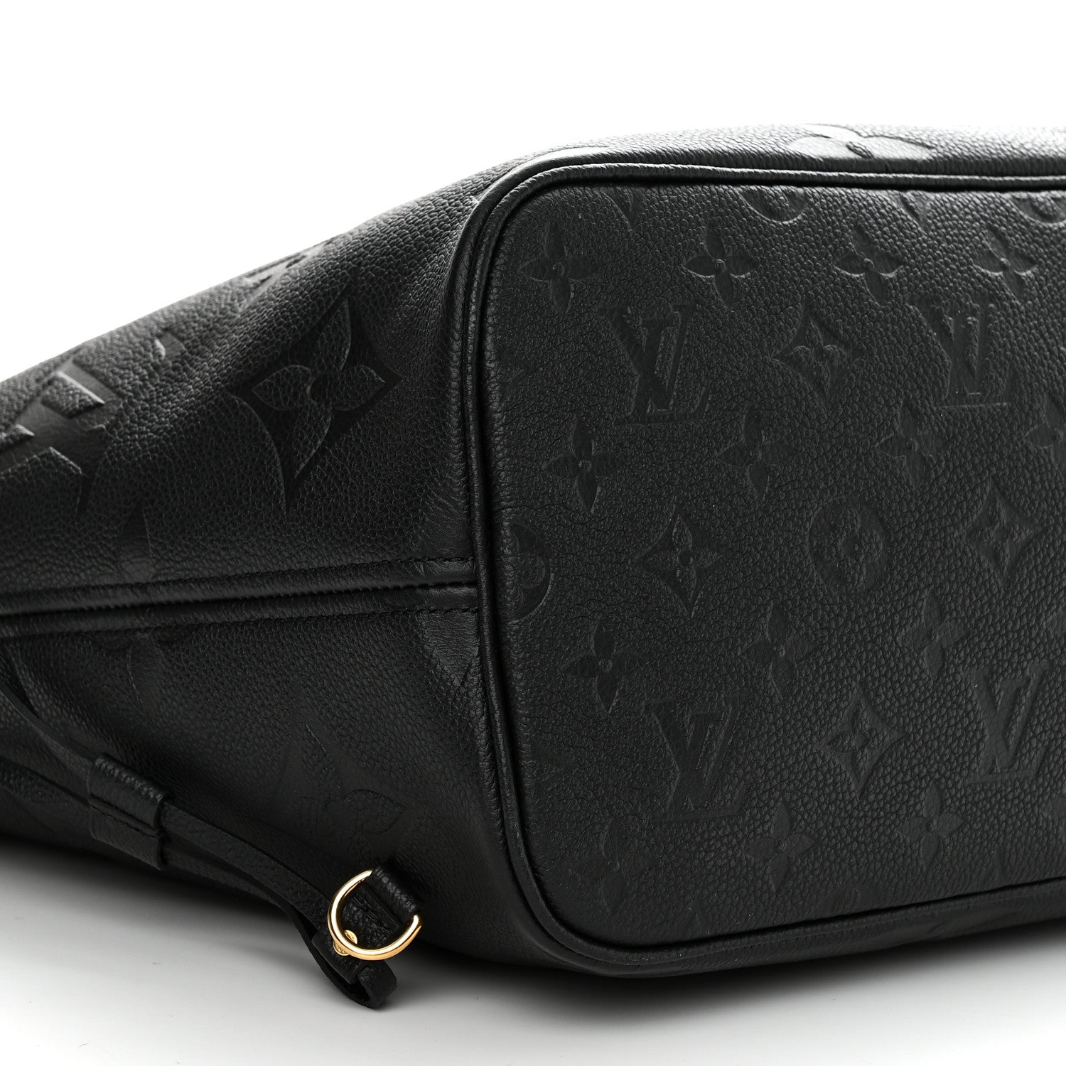 Louis Vuitton Empreinte Monogram Giant Neverfull MM Black 10 of 11