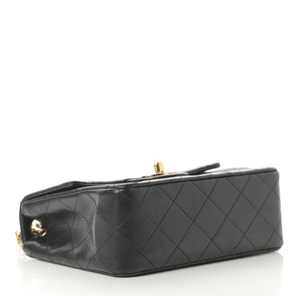 Chanel Lambskin Quilted Mini Square Flap Black 4 of 16