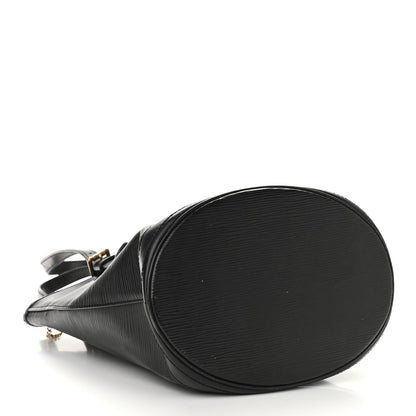 Louis Vuitton Epi Petit Bucket 23 Black 5 of 9