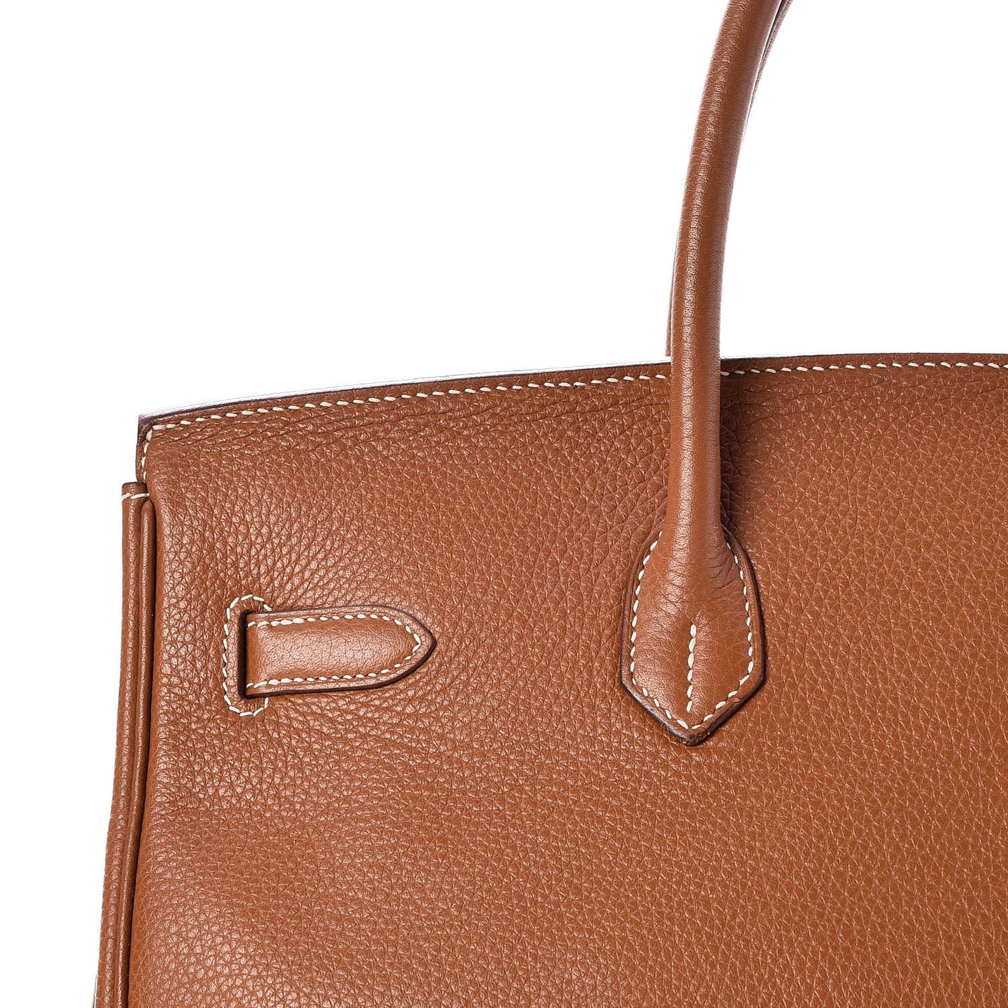 Taurillon Clemence Birkin 35 Gold