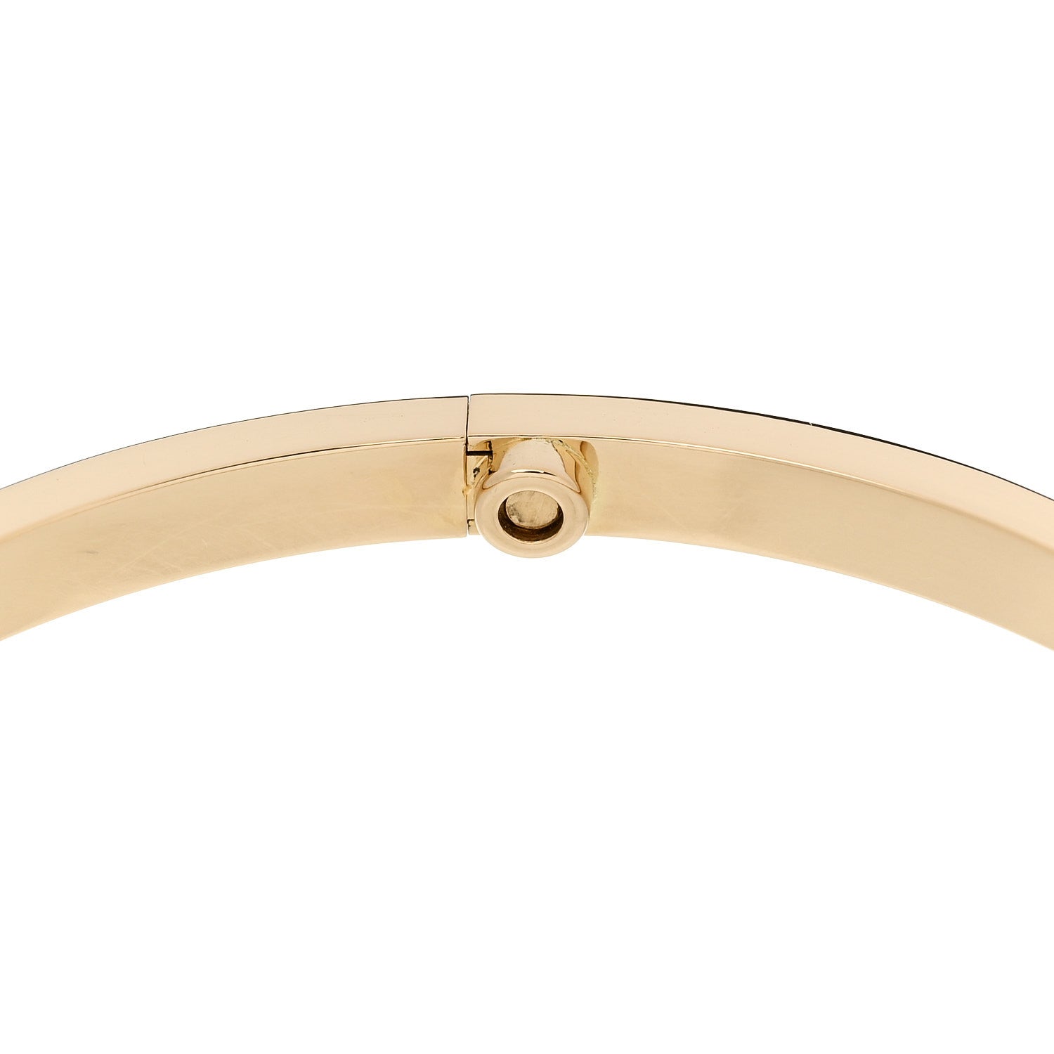 Cartier 18K Yellow Gold 6 Diamond Small LOVE Bracelet 18 7 of 8