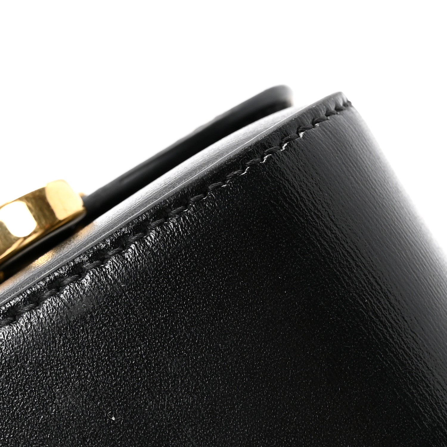Celine Shiny Calfskin Mini Claude Black 15 of 16