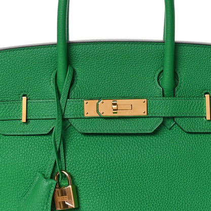 Hermes Togo Birkin 30 Bambou 8 of 11