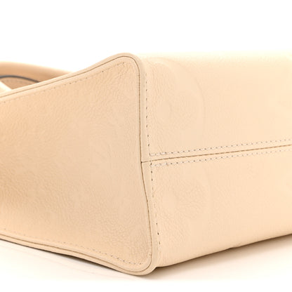 Louis Vuitton Empreinte Monogram Giant Onthego PM Cream Beige 8 of 9