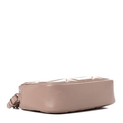 Prada Nappa Triangle Stitched Spectrum Camera Bag Cipria 4 of 13