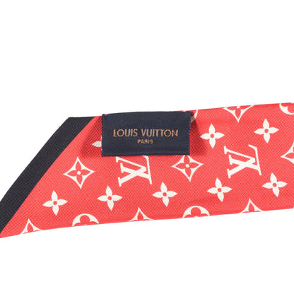 Louis Vuitton Silk Monogram Tribute To Chapeau BB Bandeau Red 1 of 3