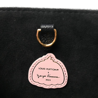 Louis Vuitton LV X YK Empreinte Inlaid Kusama Flowers Onthego MM Black 6 of 9