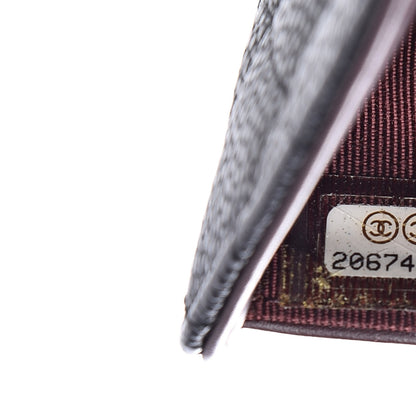 Chanel Caviar Quilted Zipped Pocket Wallet Black 9 of 10