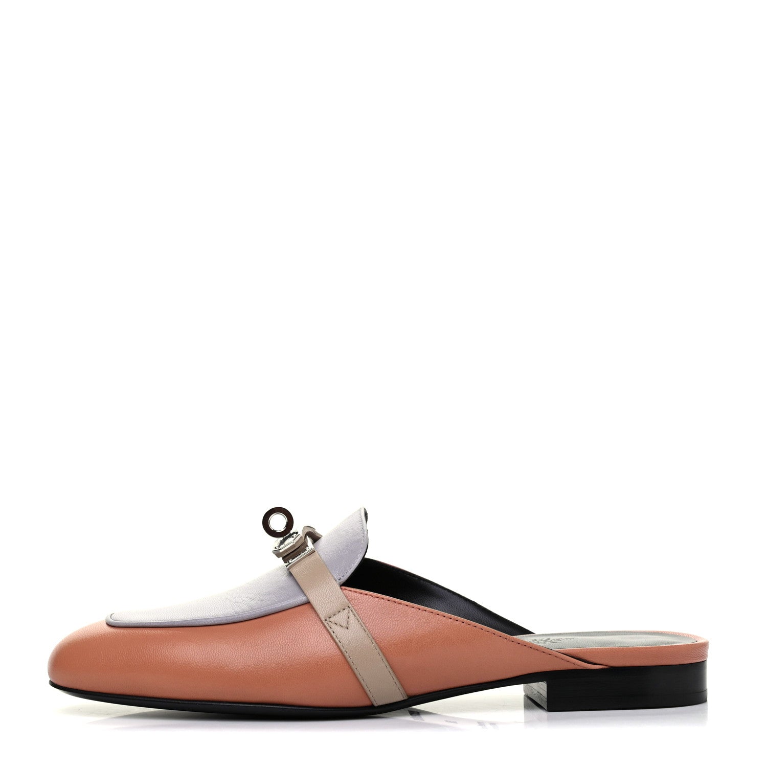 Hermes Goatskin Oz Mules 36 Rose Aube Multicolore 1 of 9