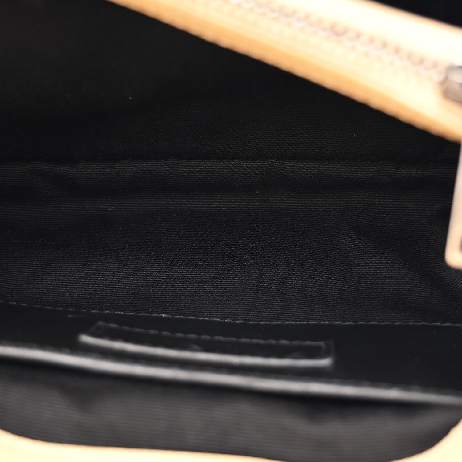 Saint Laurent Sheepskin Matelasse Chevron Monogram Medium College Bag Dark Beige 6 of 13