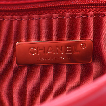 Chanel Goatskin Quilted Medium Chanel 19 Flap Red 5 of 9