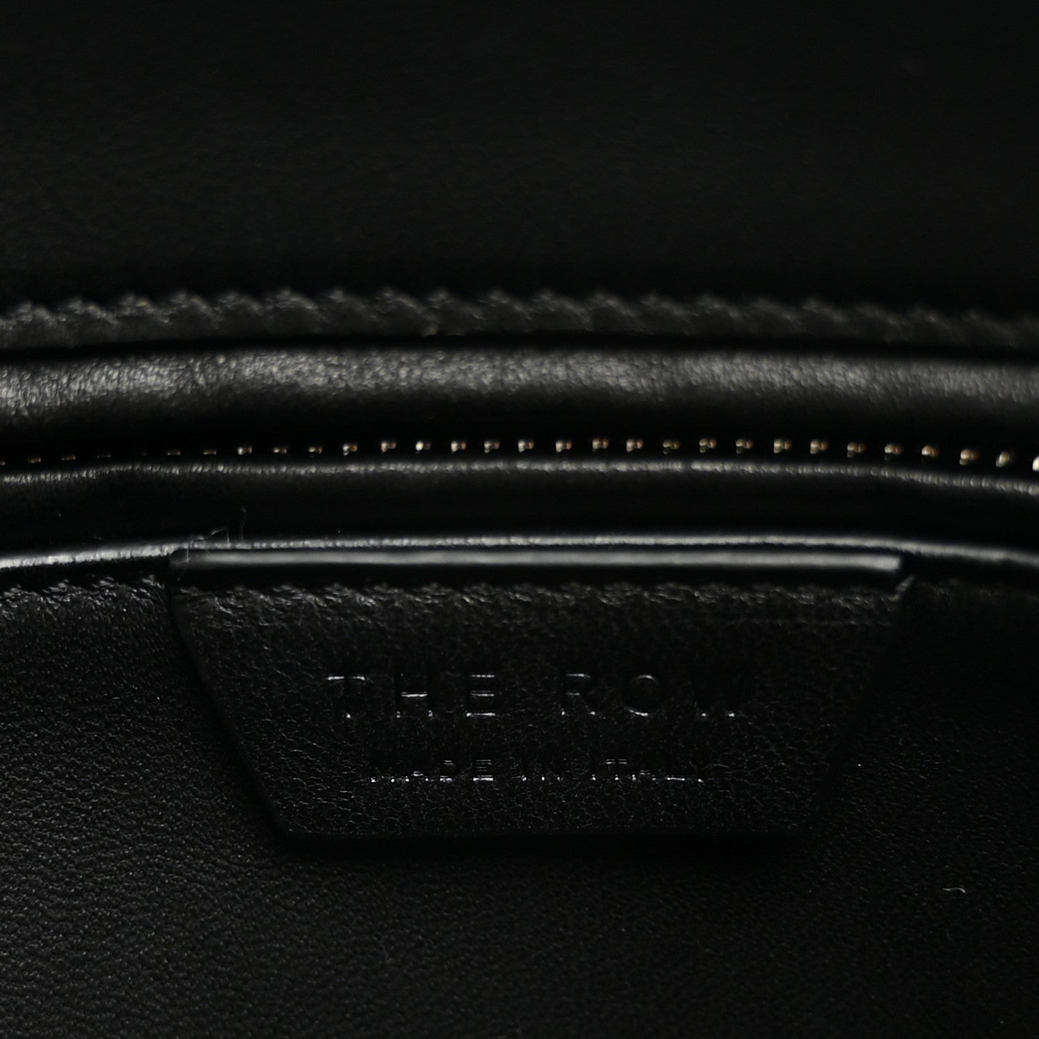The Row Grained Saddle Calfskin Agnes Bag Truffle 6 of 9