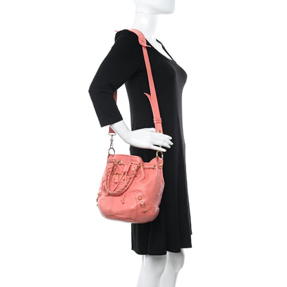 Balenciaga Agneau Giant 12 Gold Hardware Mini Pompon Rose Azalee 2 of 18