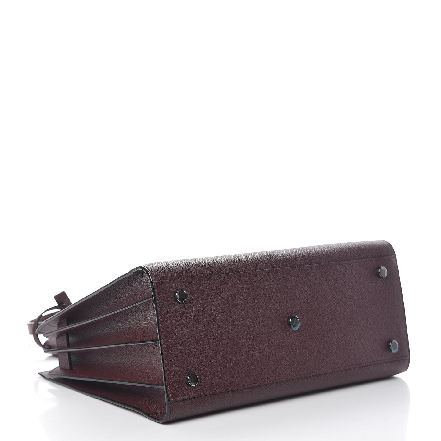 Grained Calfskin Small Classic Sac De Jour Amaranto