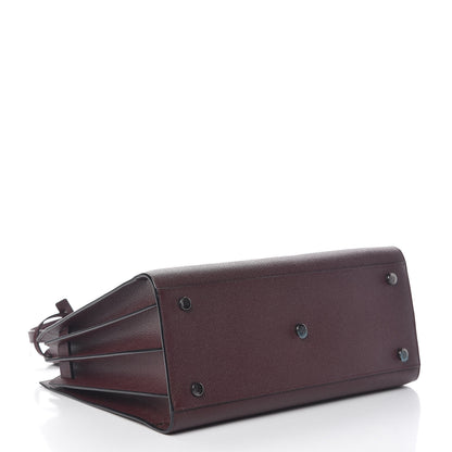Saint Laurent Grained Calfskin Small Classic Sac De Jour Amaranto 5 of 11