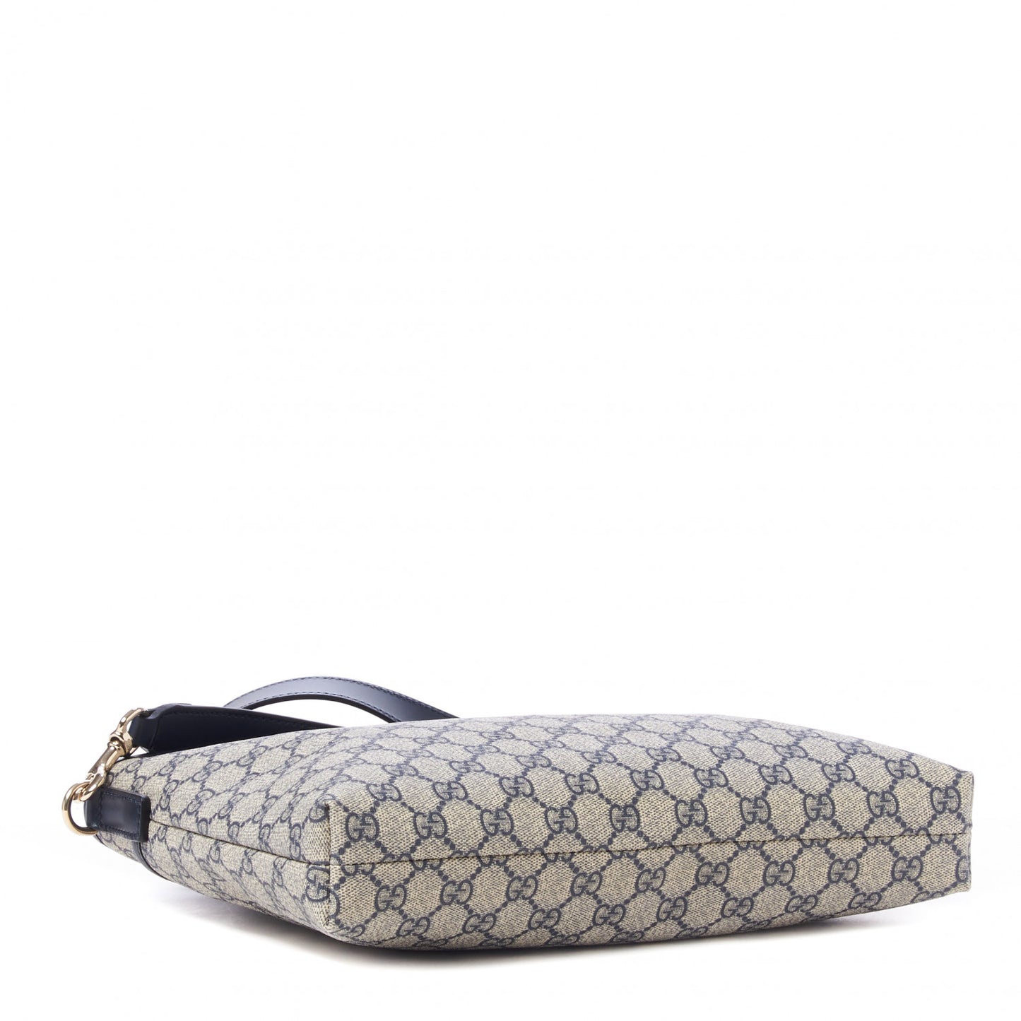 GG Plus Monogram Medium Flat Messenger Bag Navy