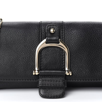 Gucci Calfskin Greenwich Chain Clutch Black 12 of 12
