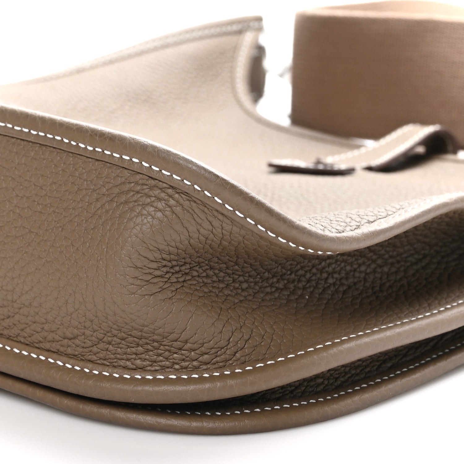 Hermes Taurillon Clemence Evelyne III PM Etoupe 9 of 9