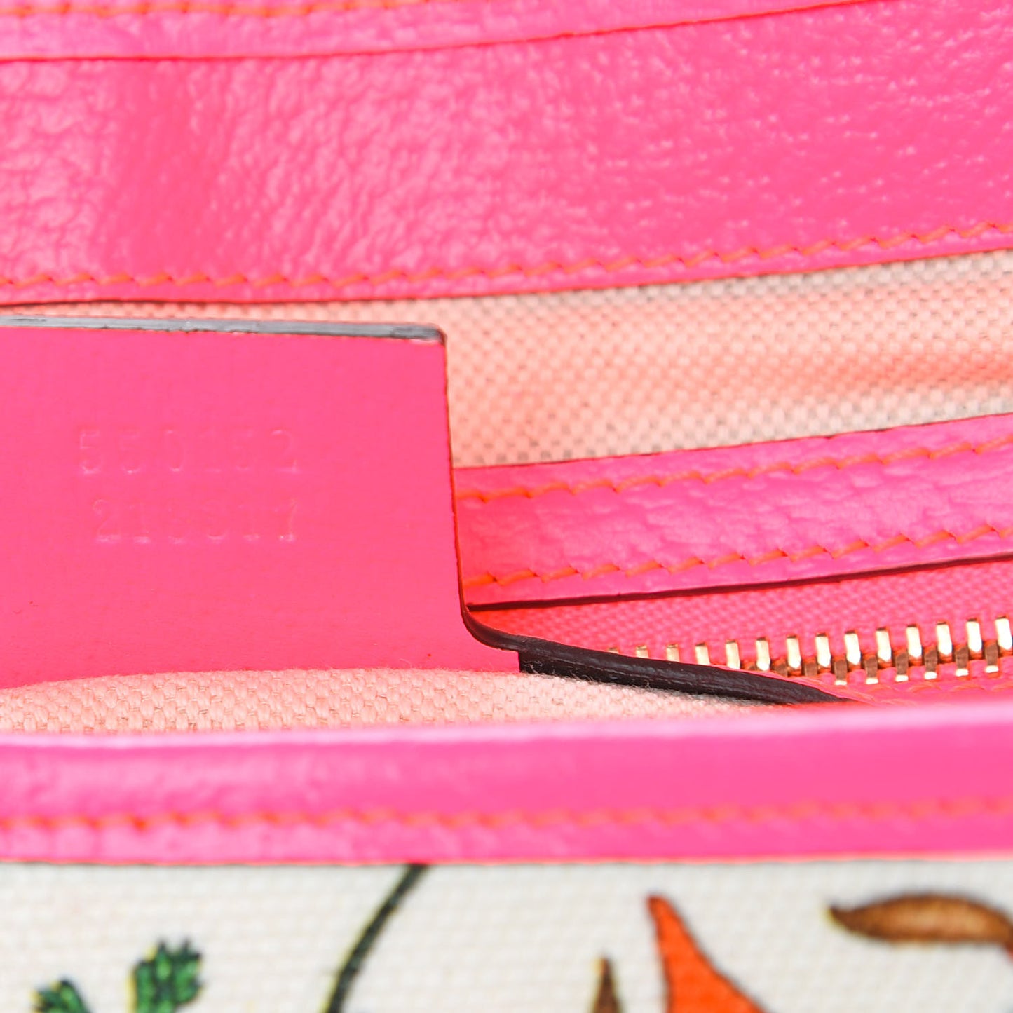 Canvas Flora Medium Jackie Hobo Fuchsia