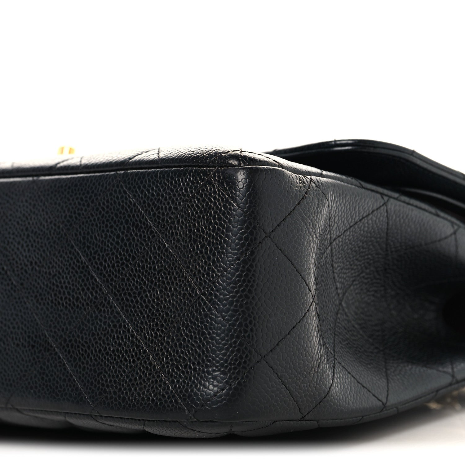 Chanel Caviar Quilted Jumbo Double Flap Black 10 of 10