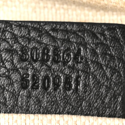 Gucci Pebbled Calfskin Small Soho Disco Bag Black 7 of 11