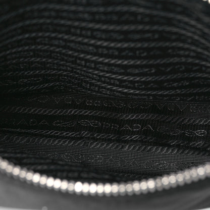 Prada Re-Nylon Saffiano Double Pouch Shoulder Bag Black 6 of 13