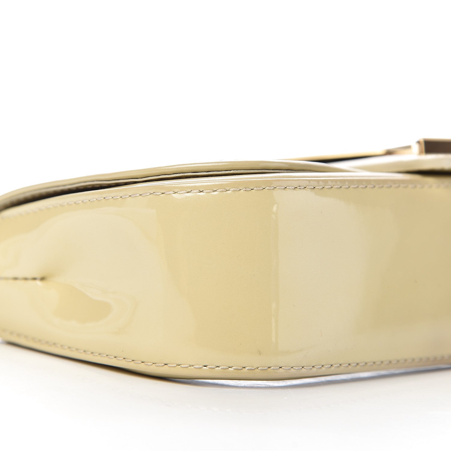 Louis Vuitton Patent Sobe Clutch Blanc Corail 7 of 13