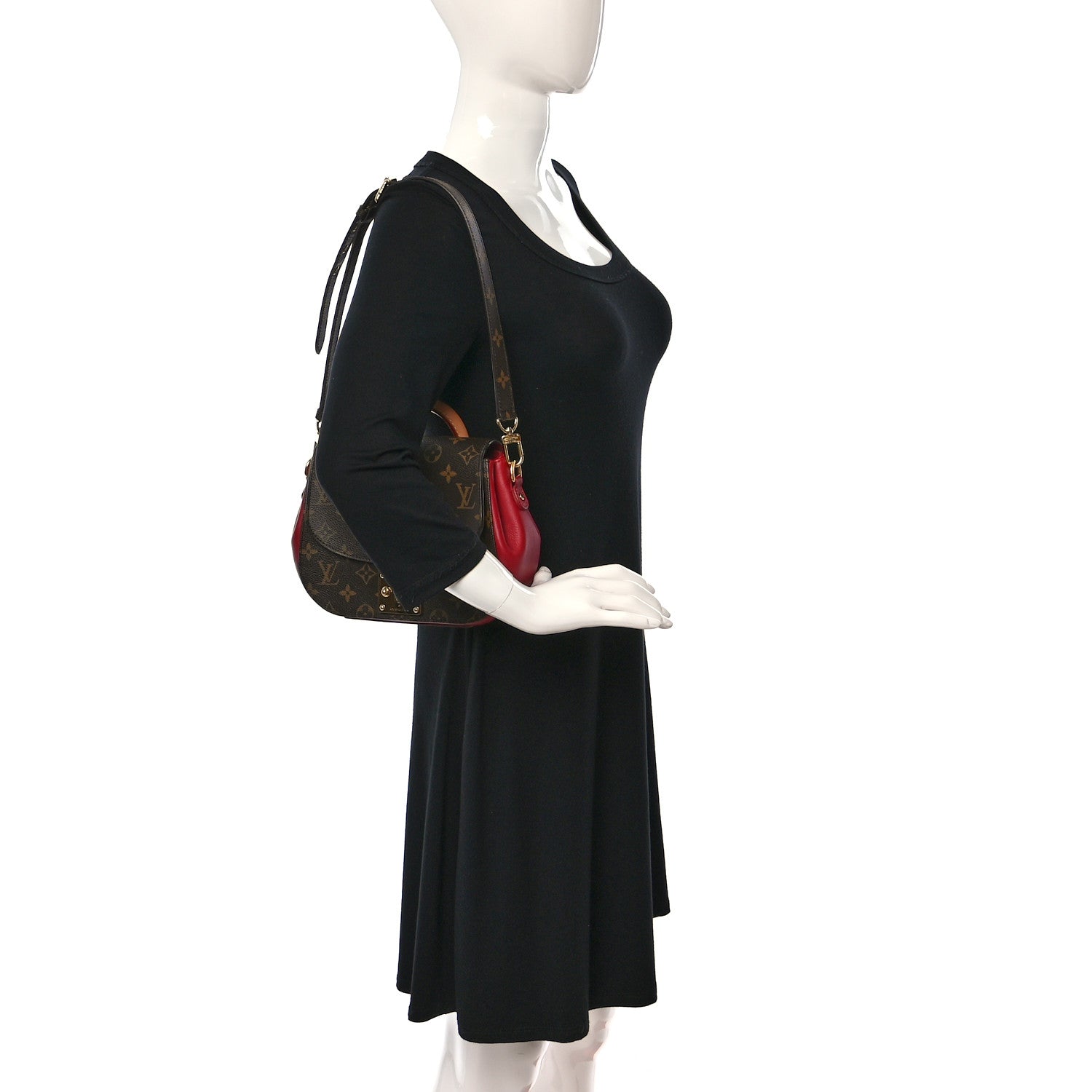 Louis Vuitton Monogram Eden PM Rouge 3 of 8