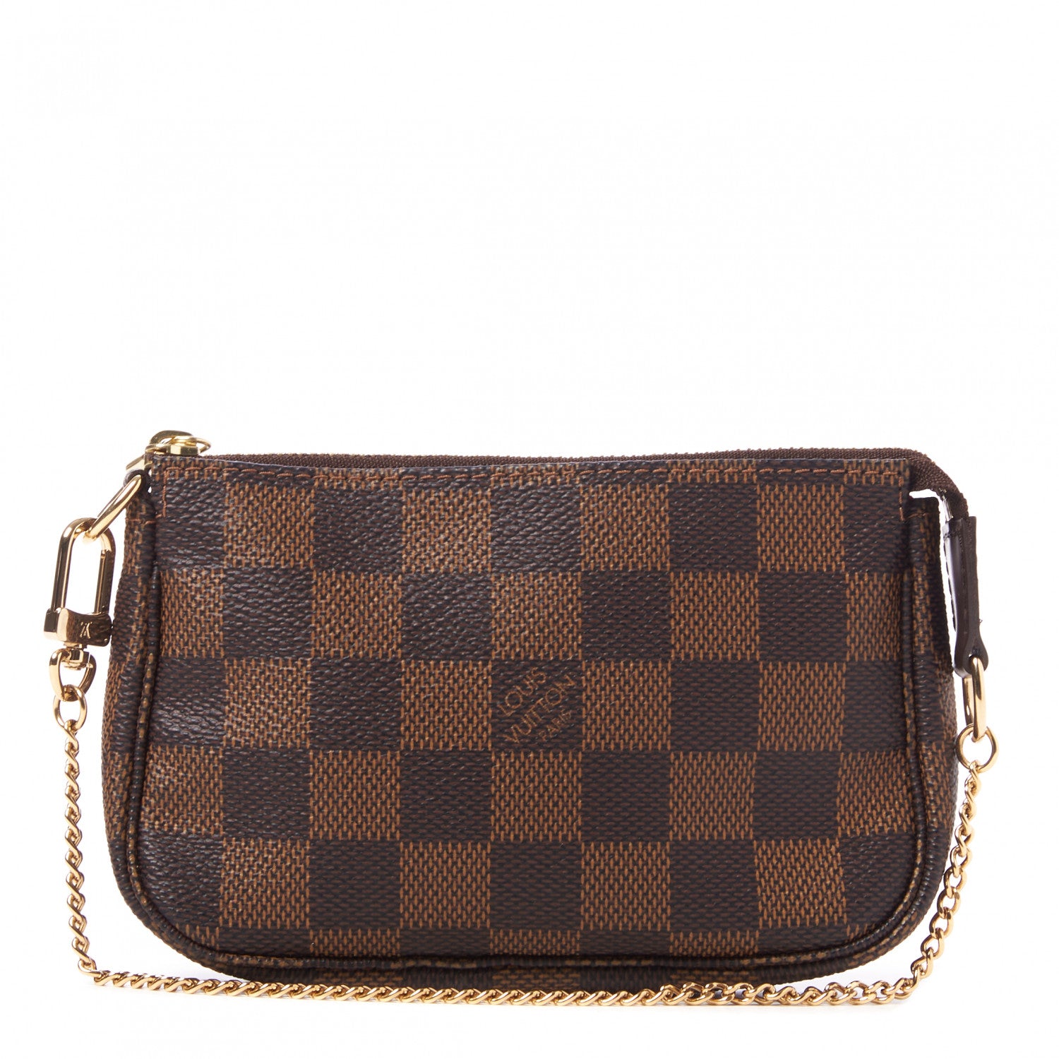 Louis Vuitton Damier Ebene Mini Pochette Accessories 1 of 8