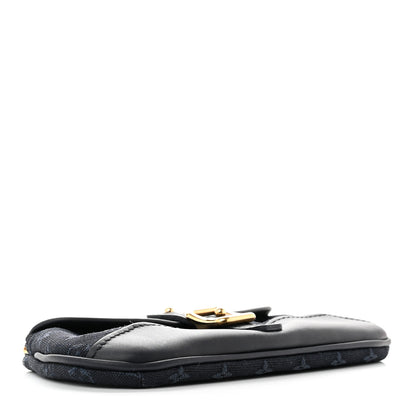 Louis Vuitton Mini Monogram Anne Sophie Pochette Clutch Bleu 4 of 6