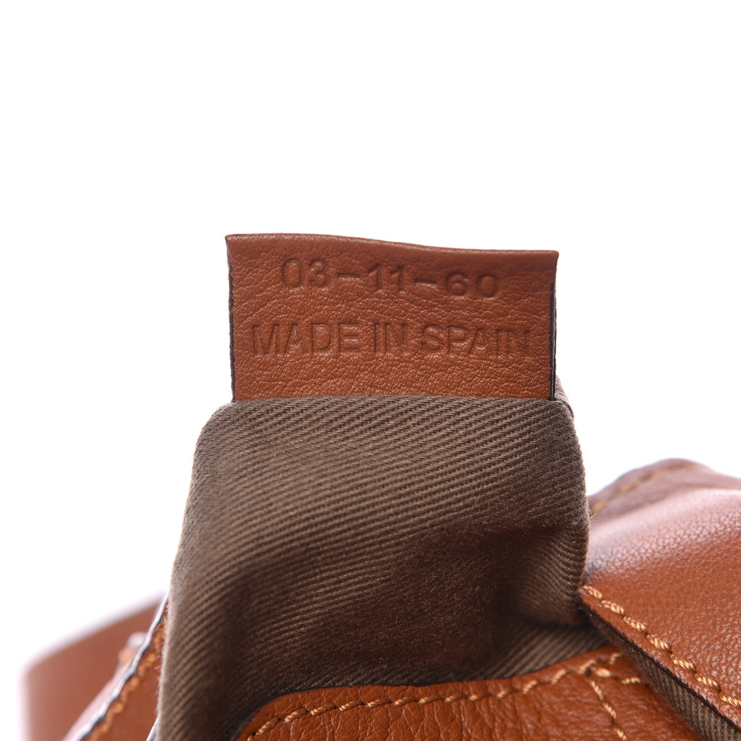 Chloe Calfskin Mini Marcie Round Crossbody Bag Tan 7 of 10