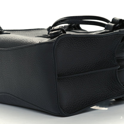 Balenciaga Grained Calfskin Neo Classic Black Hardware Mini City Black 9 of 10