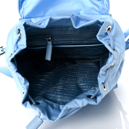 Prada Tessuto Nylon Vela Small Backpack Celeste 4 of 10