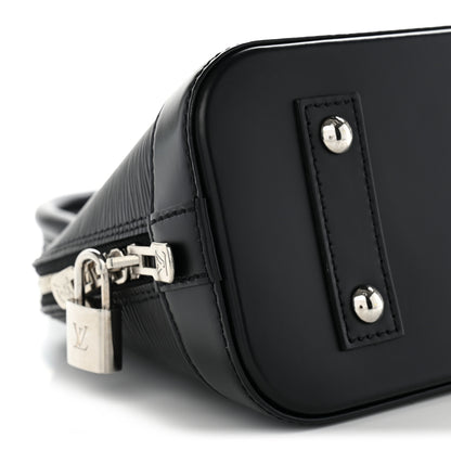 Louis Vuitton Epi Alma BB Black 8 of 9