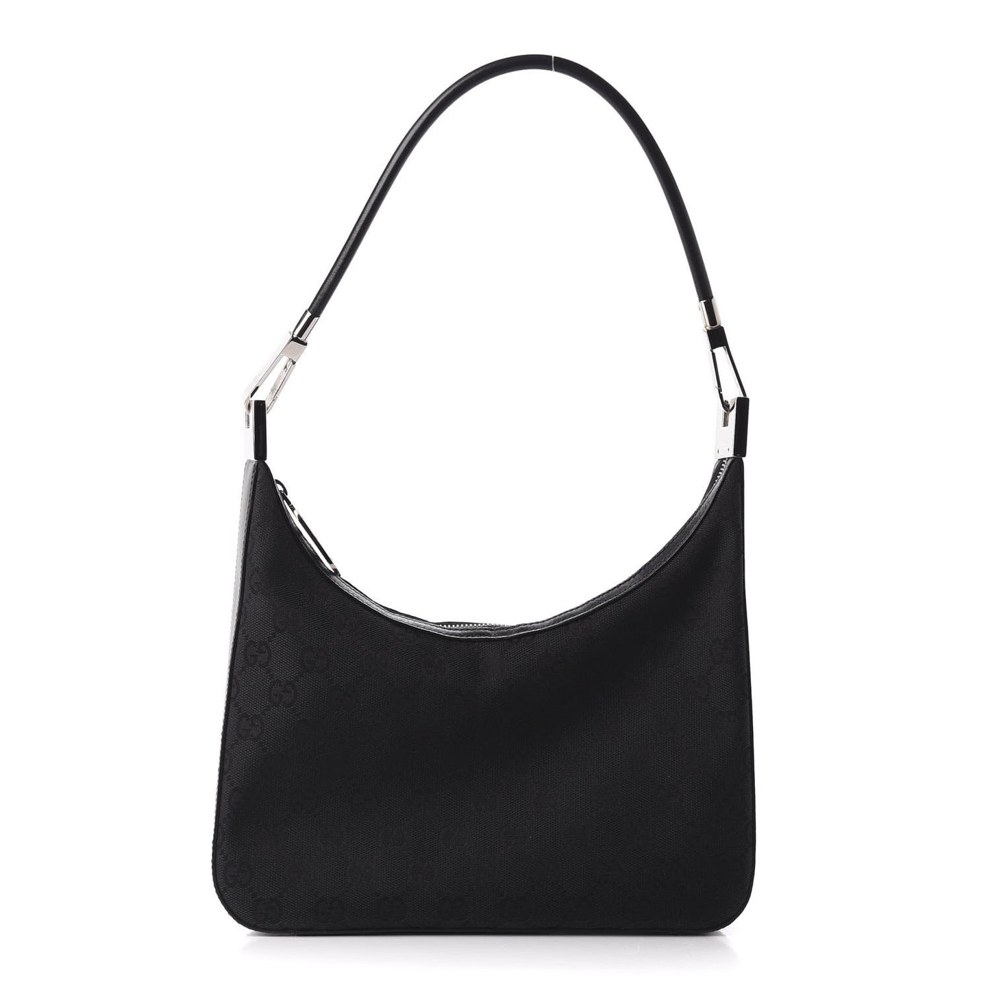 Monogram GG Clasp Hobo Black