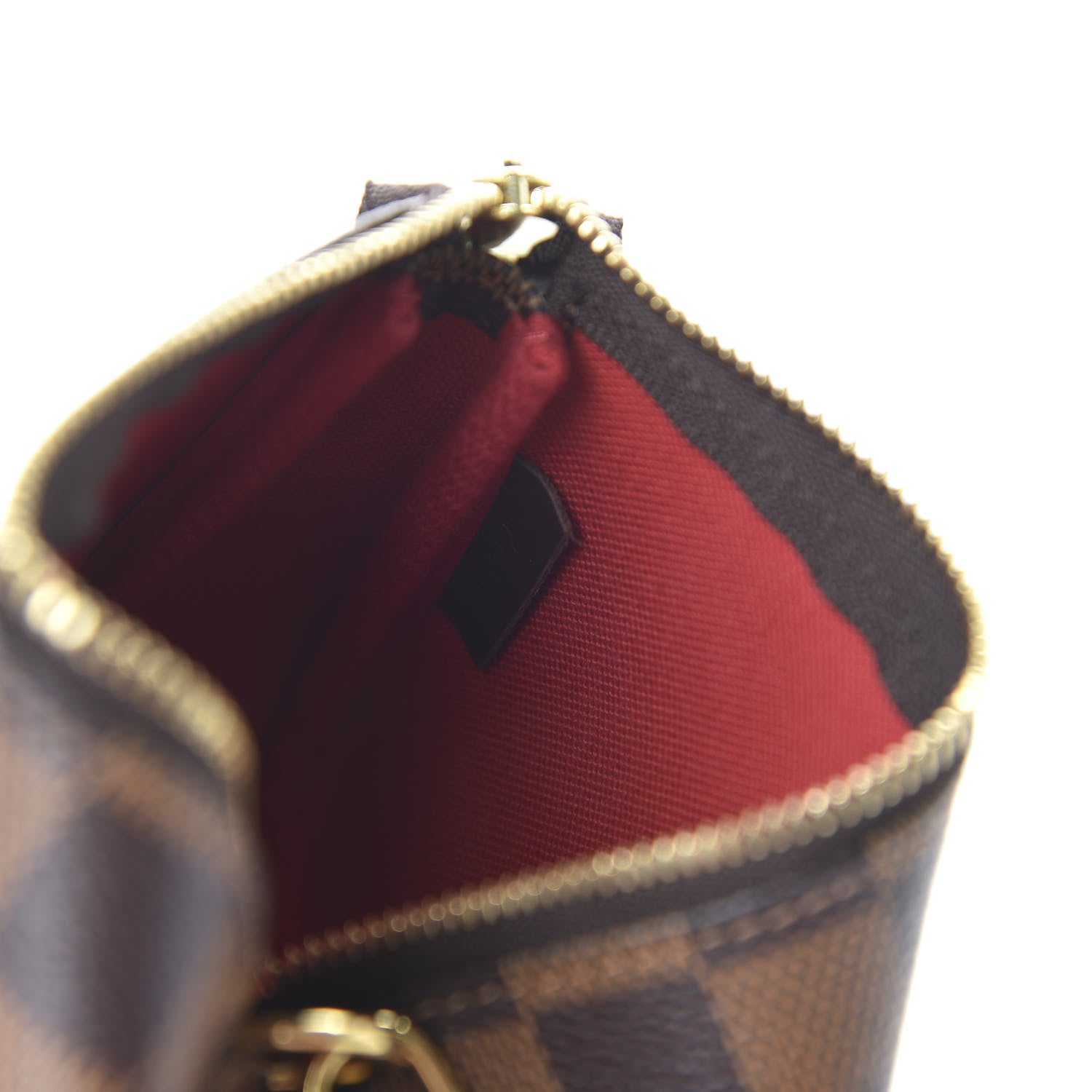 Louis Vuitton Damier Ebene Mini Pochette Accessories 9 of 10