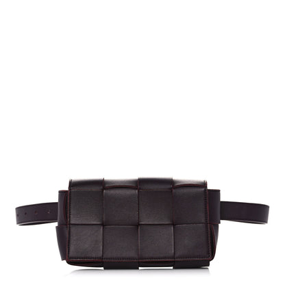 Bottega Veneta Nappa Maxi Intreccio The Belt Cassette Bag Grape 1 of 14