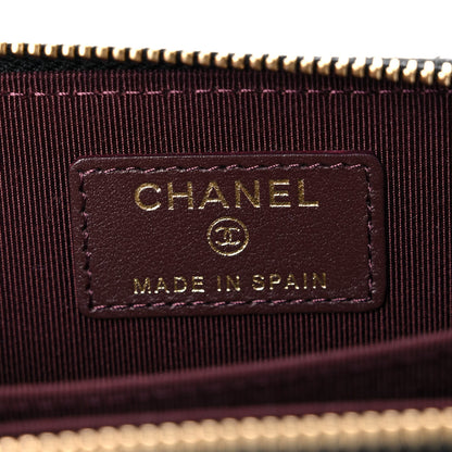 Chanel Caviar Quilted Zip Coin Purse Black 6 of 8