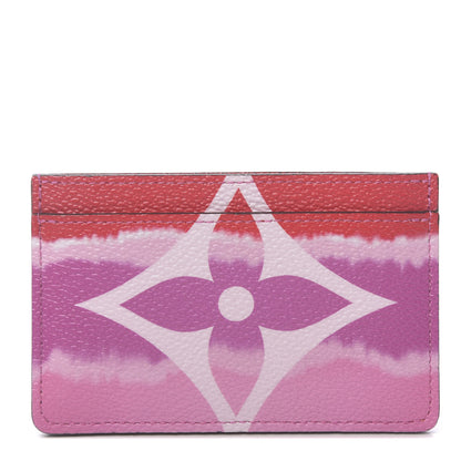 Louis Vuitton Monogram Escale Card Holder Rouge 1 of 6
