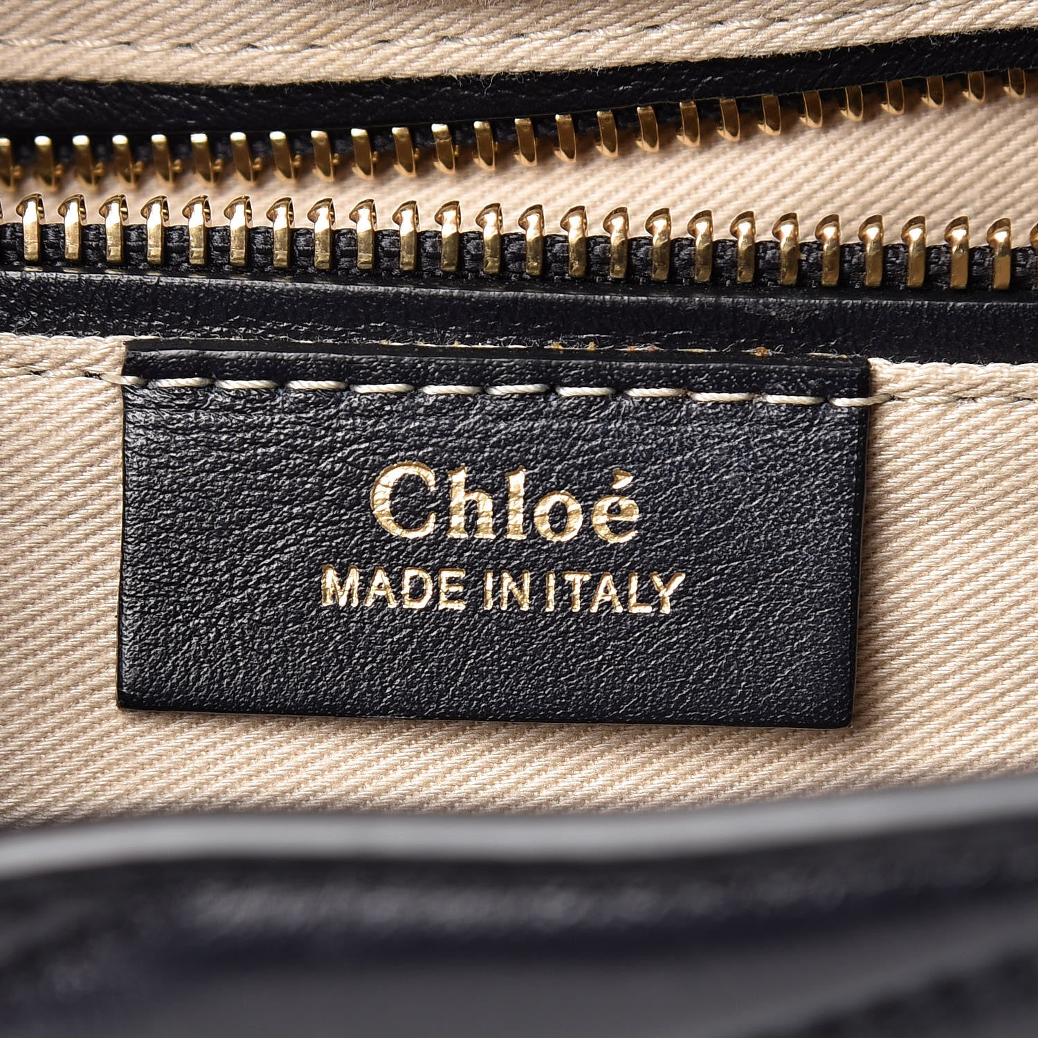 Chloe Calfskin Quilted Medium Faye Backpack Full Blue 7 of 9