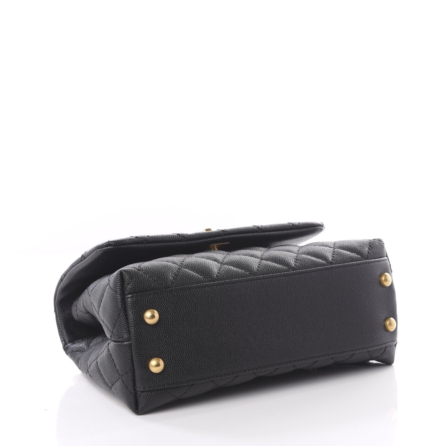 Chanel Caviar Quilted Mini Coco Handle Flap Black 3 of 10