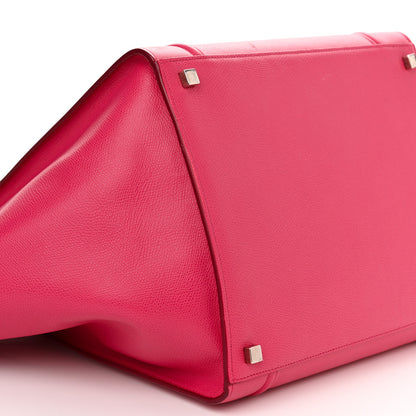 Celine Grained Calfskin Medium Phantom Luggage Fuchsia 9 of 16