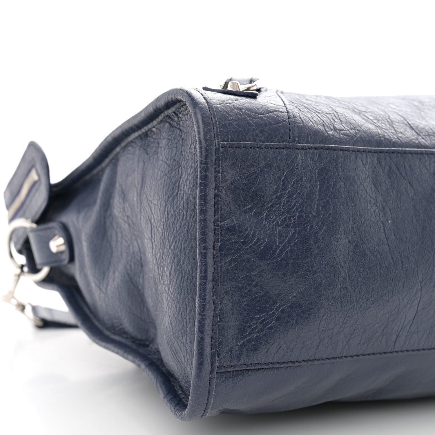 Balenciaga Agneau Classic Silver Hardware City Gris Chartreux 10 of 11