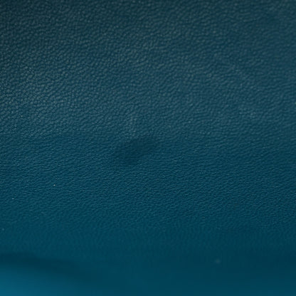 Hermes Epsom Kelly Pochette Clutch Bleu Izmir 8 of 19