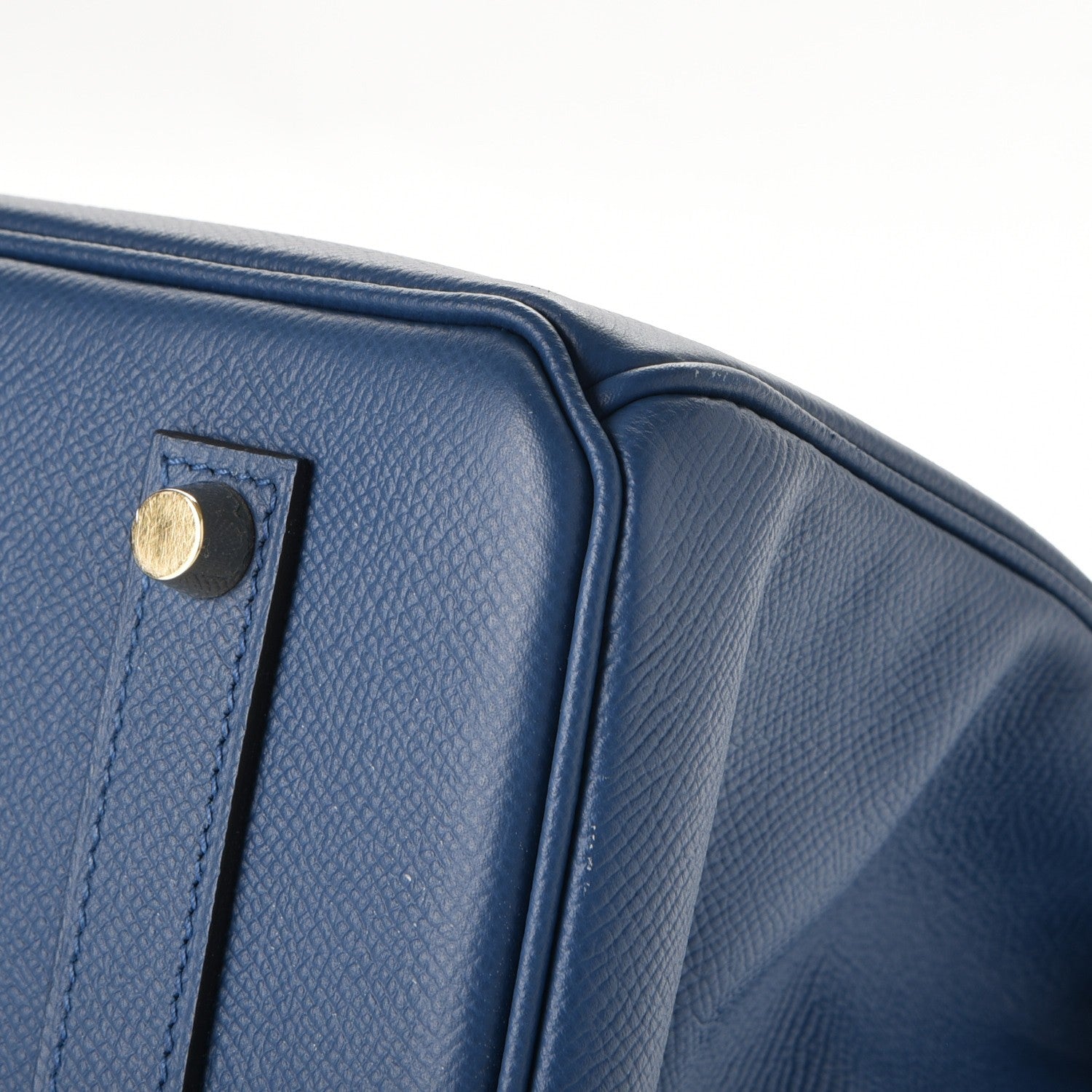 Hermes Epsom Birkin 35 Bleu Agate 41 of 45