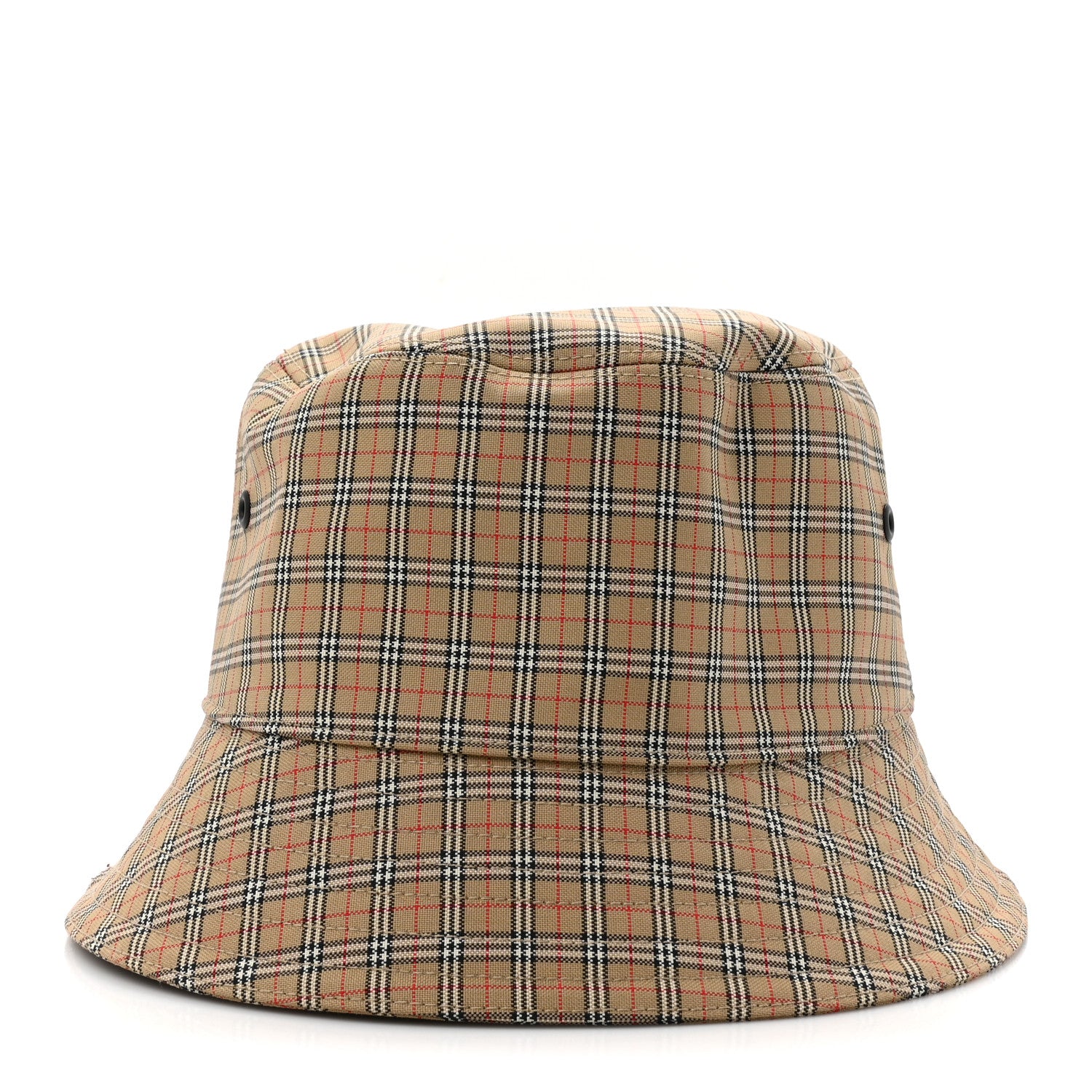 Burberry Technical Cotton Micro Check Bucket Hat L Archive Beige 3 of 9