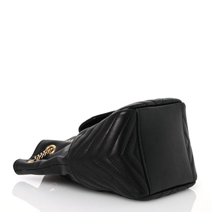Saint Laurent Lambskin Matelasse Monogram Joe Nano Bucket Bag Black 4 of 13